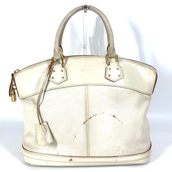 LOUIS VUITTON M91874 Suhali LockitMM Lockit MM Tote Bag Shoulder Bag Hand Bag - Picture 1 of 14